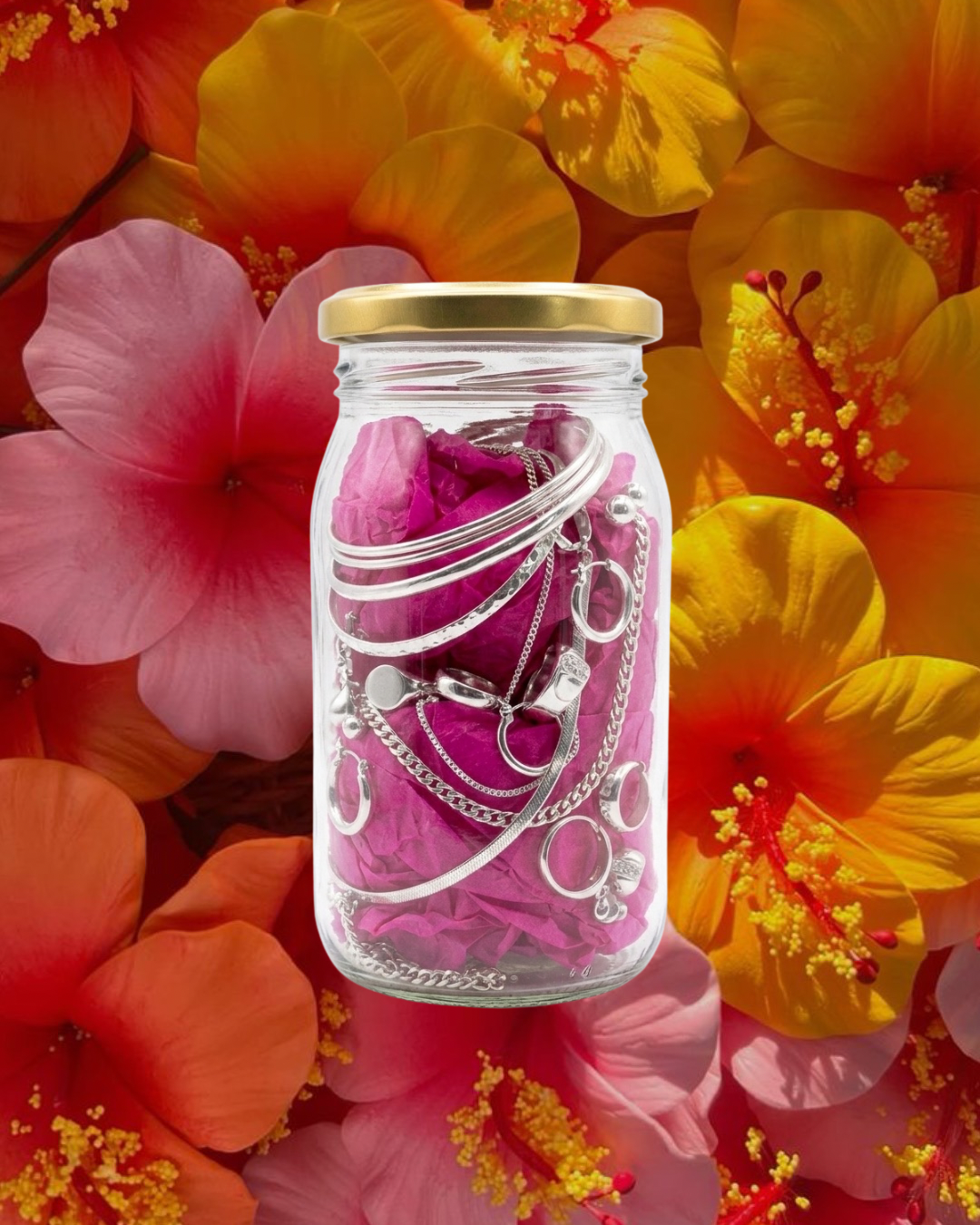 La Mystery Jar — 10 bijoux • Argentée 🪩