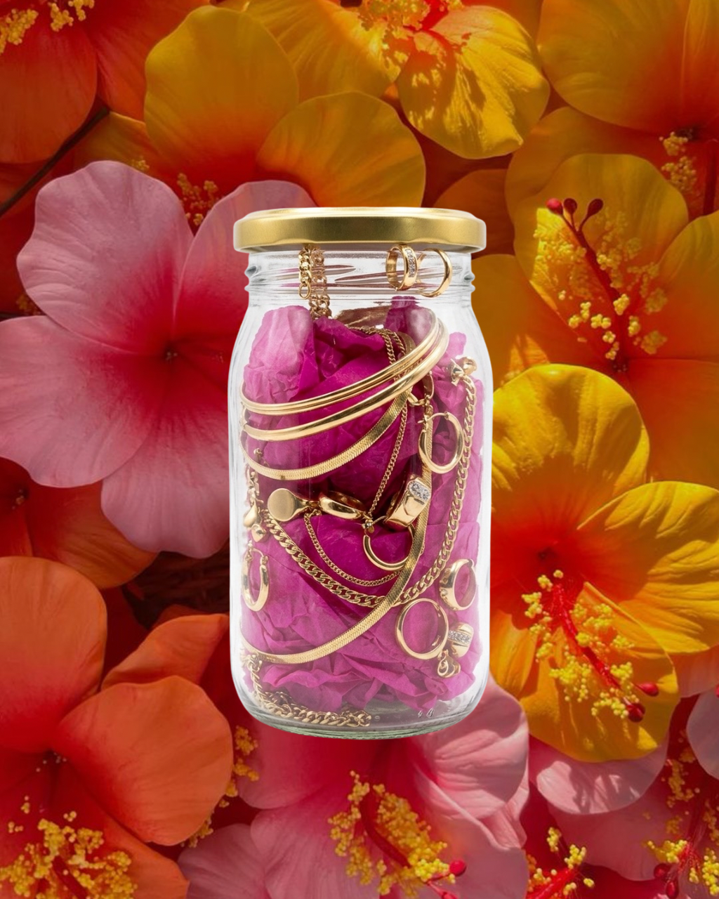 La Mystery Jar — 10 bijoux • Dorée 🌟